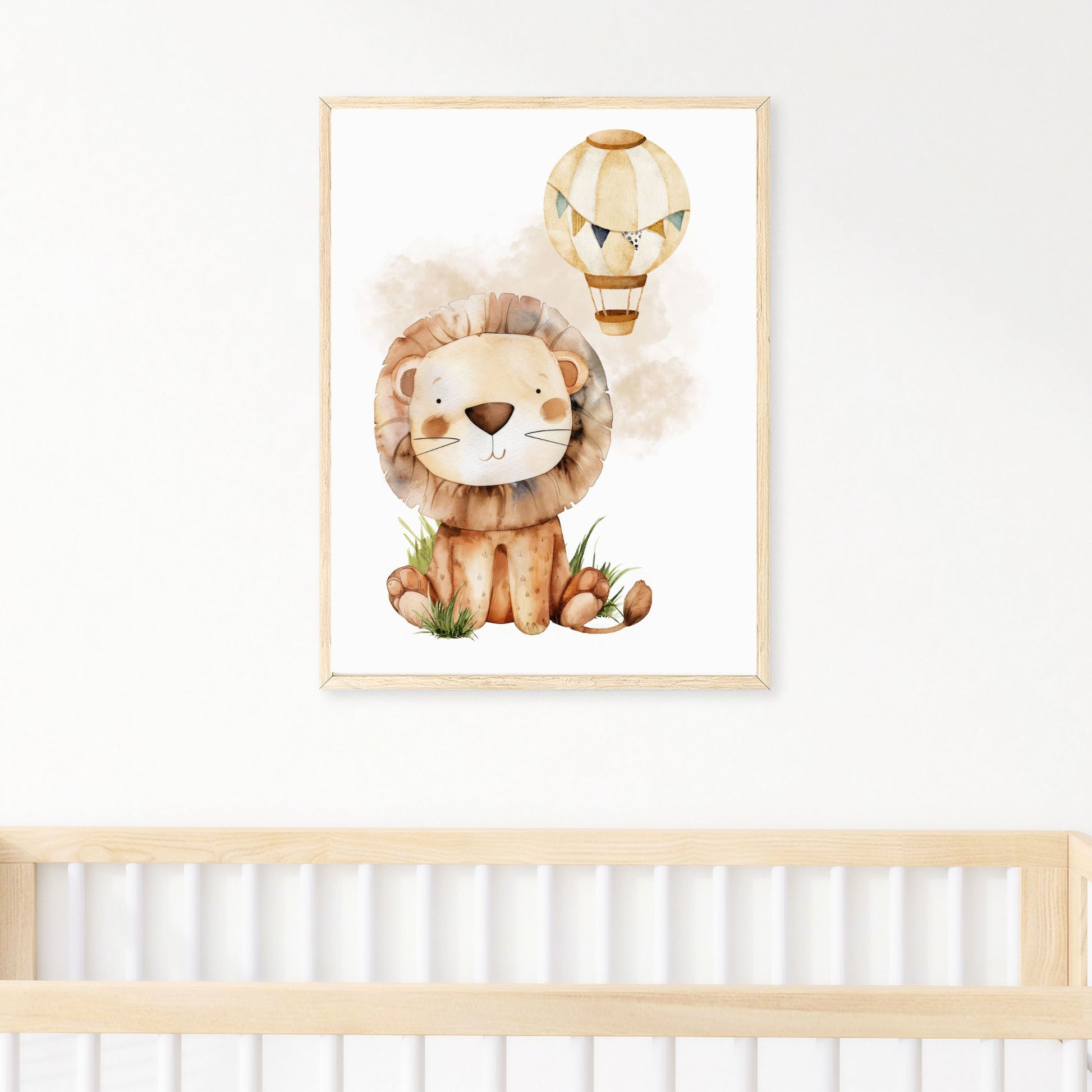 Personalised Custom Name Wall Art | Decor Print for Baby Kids Nursery Room | SassiBloom